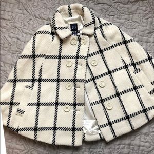 Gap girls wool cape